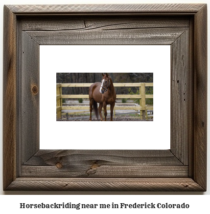 horseback riding near me in Frederick, Colorado